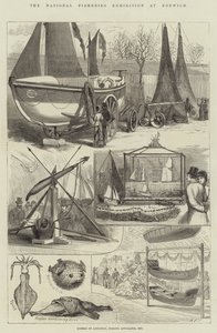 A exposição nacional das pescas em Norwich